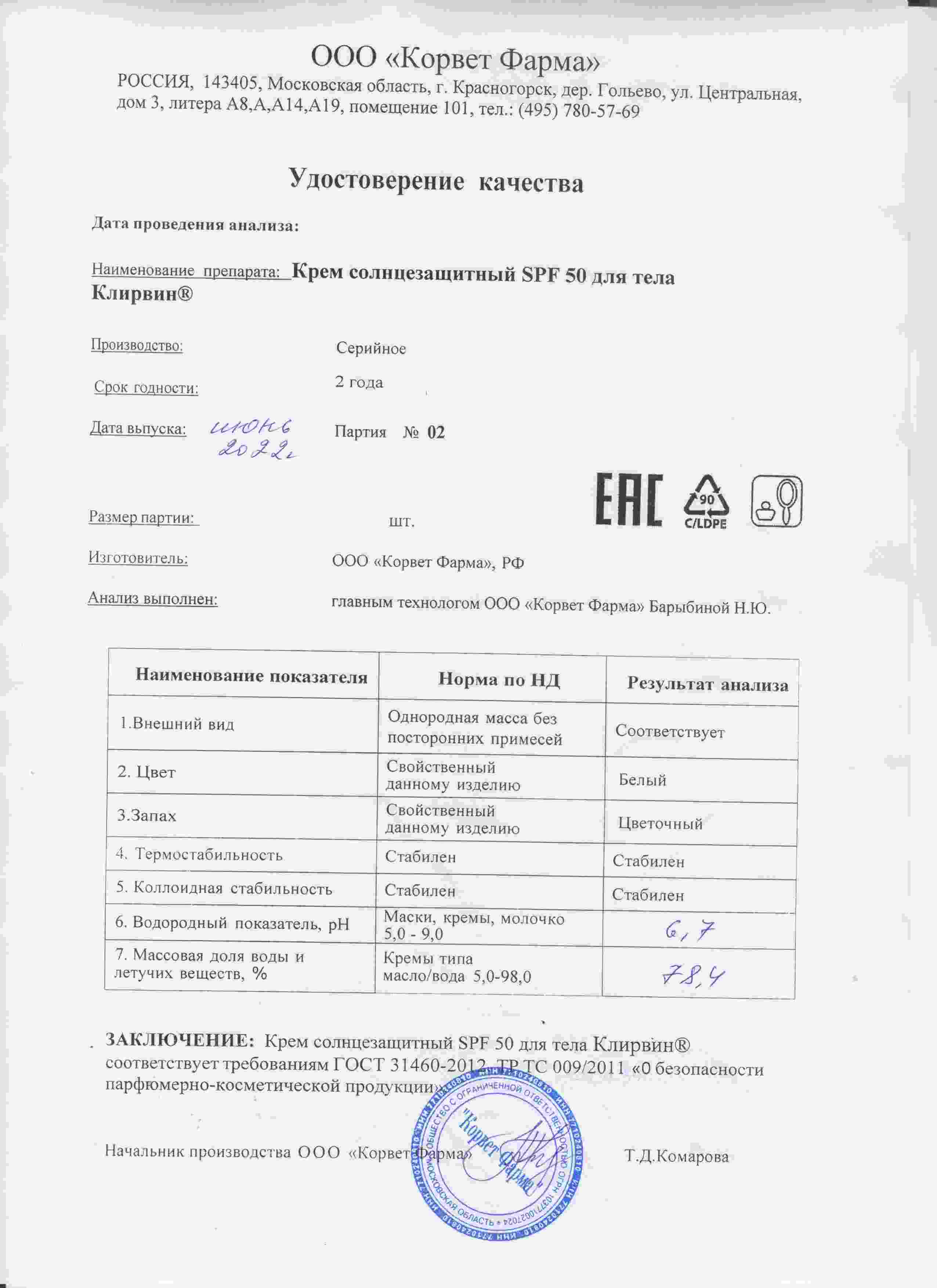 Паспорт №06202202